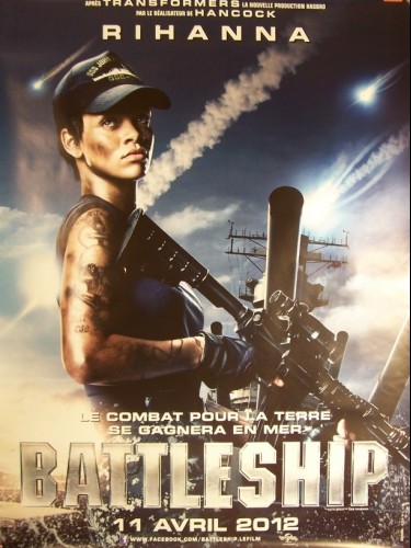 Affiche du film BATTLESHIP -RIHANNA-