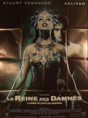 Affiche du film LA REINE DES DAMNES - Titre original : QUEEN OF DAMNED