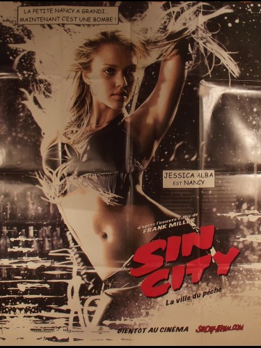 Affiche du film SIN CITY - JESSICA ALBA -