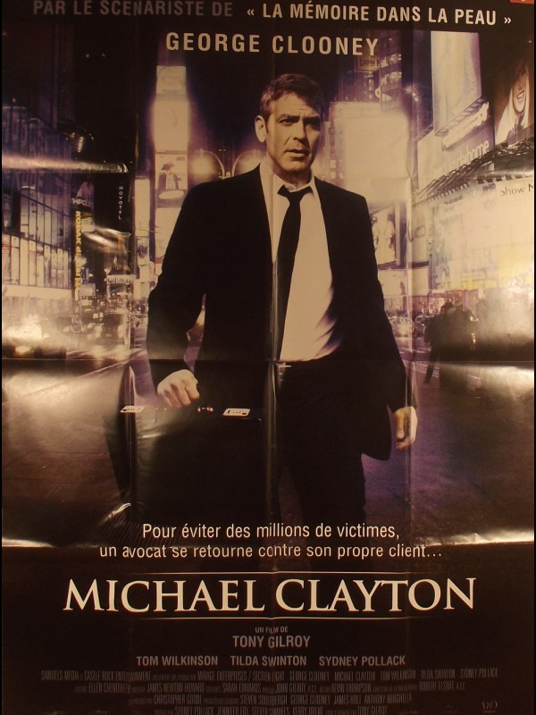 Affiche du film MICHAEL CLAYTON