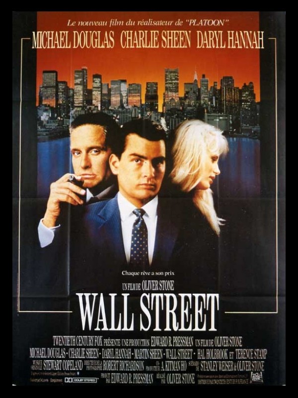 Affiche du film WALL STREET - WALL STREET