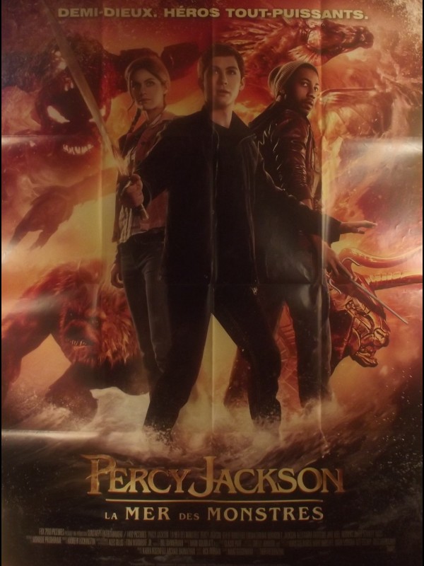 Affiche du film PERCY JACKSON - LA MER DES MONSTRES - Titre original : PERCY JACKSON - SEA OF MONSTERS