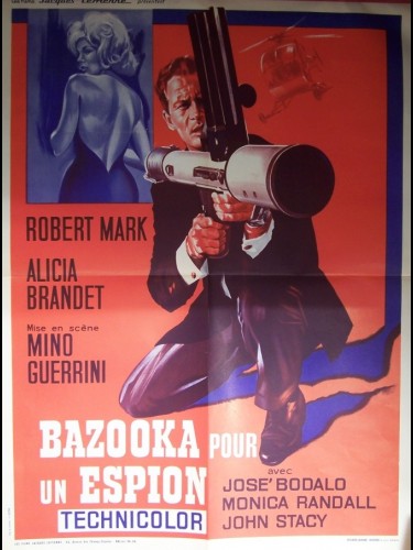 Affiche du film BAZOOKA POUR UN ESPION - SICARIO 77 -VIVO O MORTO