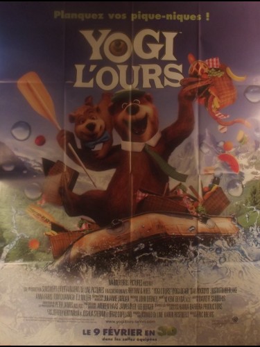 Affiche du film YOGI L'OURS