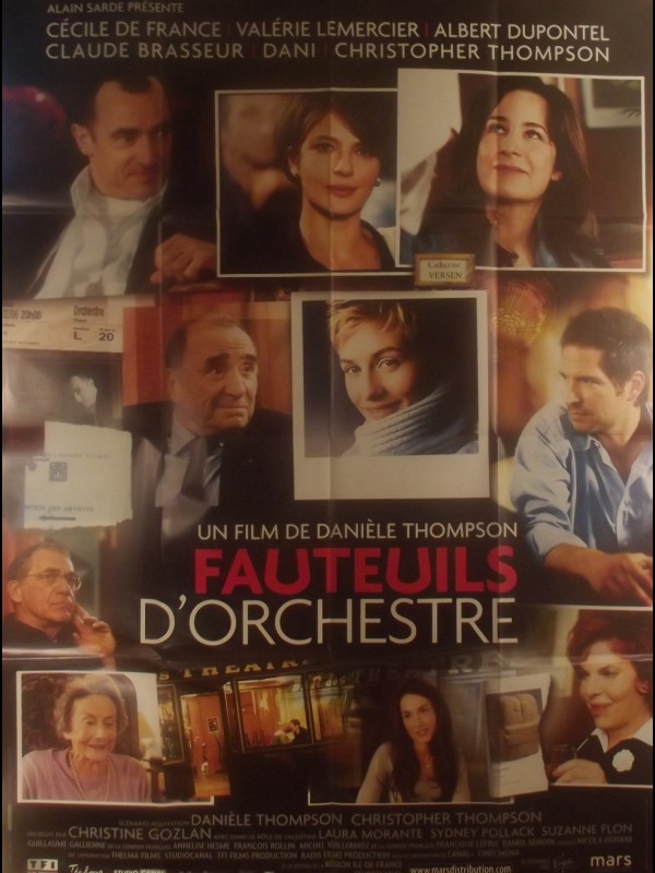 Affiche du film FAUTEUIL D'ORCHESTRE