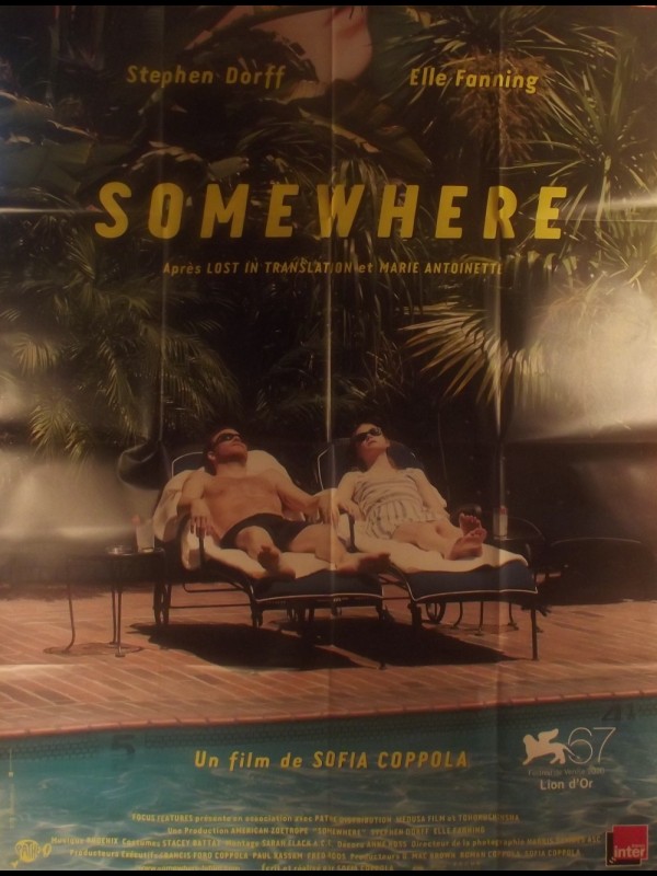 Affiche du film SOMEWHERE