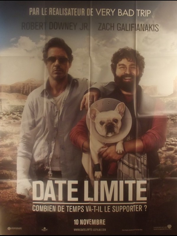 Affiche du film DATE LIMITE - Titre original : DUE DATE