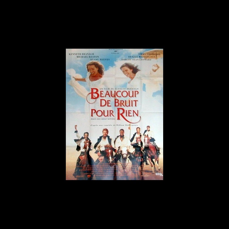 Affiche du film BEAUCOUP DE BRUIT POUR RIEN MUCH ADO ABOUT NOTHING CINEMAFFICHE