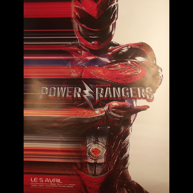 Power Rangers S.p.d. Episode 1 Vf Affiche du film POWER RANGERS - CINEMAFFICHE