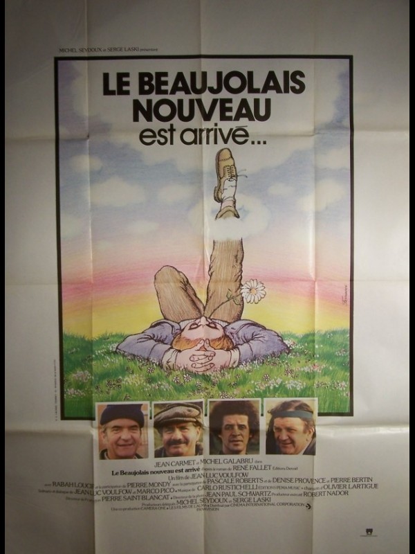 Affiche du film BEAUJOLAIS NOUVEAU EST ARRIVE (LE)