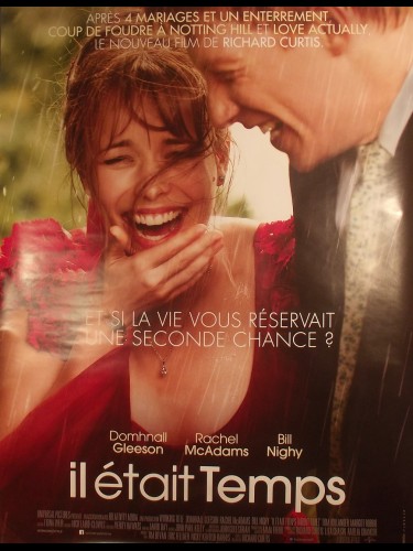 Affiche du film IL ÉTAIT TEMPS - Titre original : ABOUT TIME