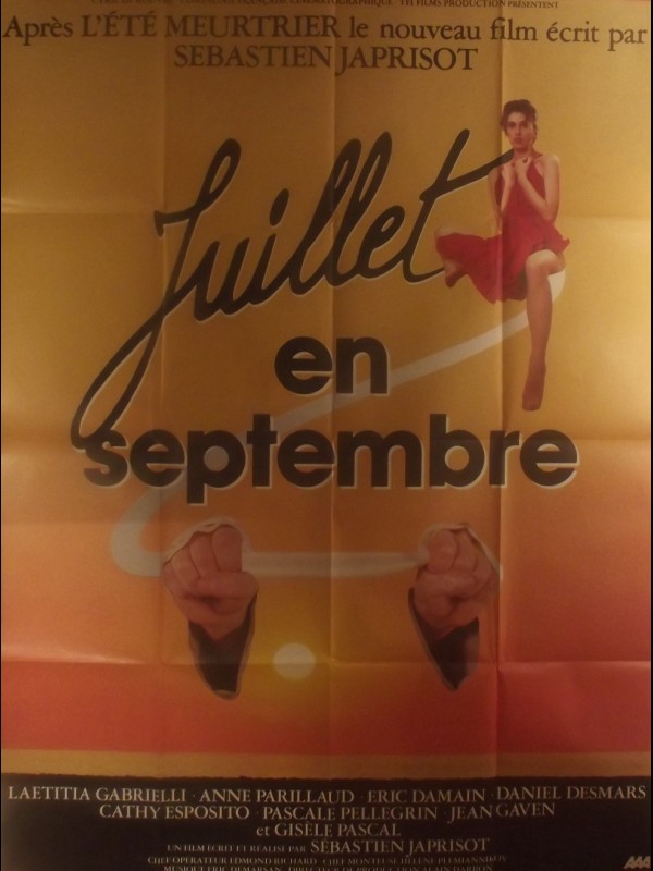 Affiche du film JUILLET EN SEPTEMBRE