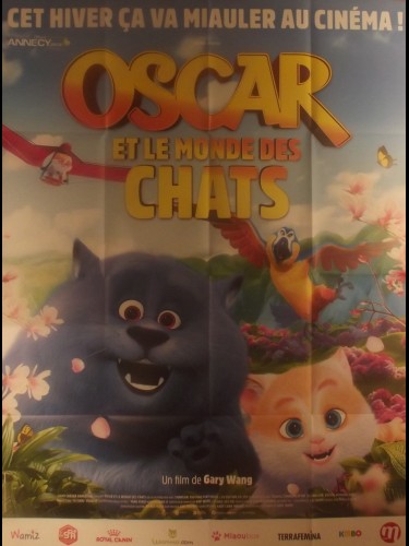 Affiche du film OSCAR ET LE MONDE DES CHATS - Titre original: CAT AND PEACHTOPIA