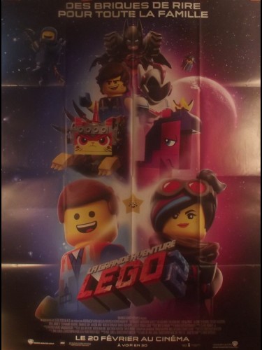 Affiche du film LA GRANDE AVENTURE LEGO 2 - Titre original: THE LEGO MOVIE 2