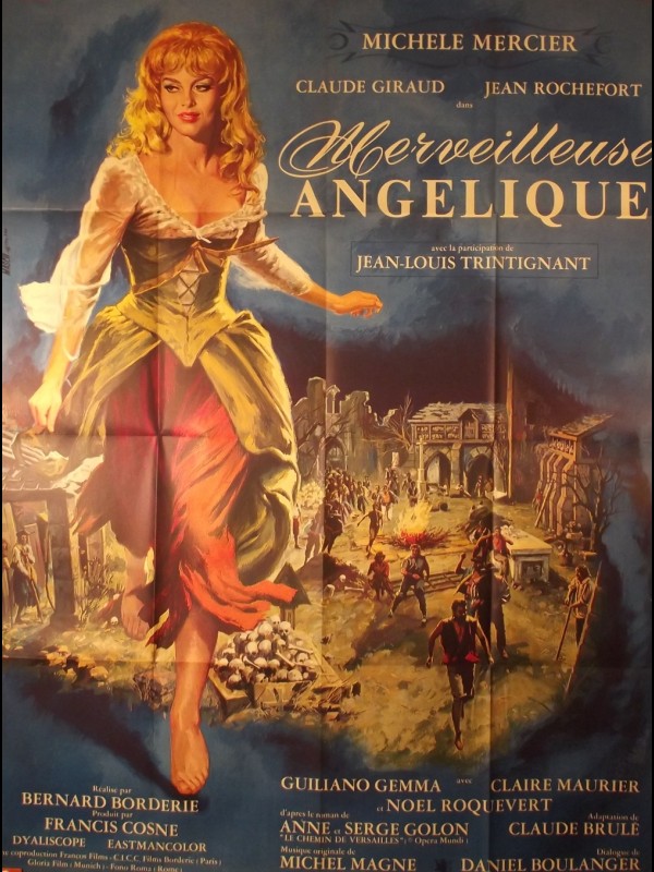 Affiche du film MERVEILLEUSE ANGELIQUE