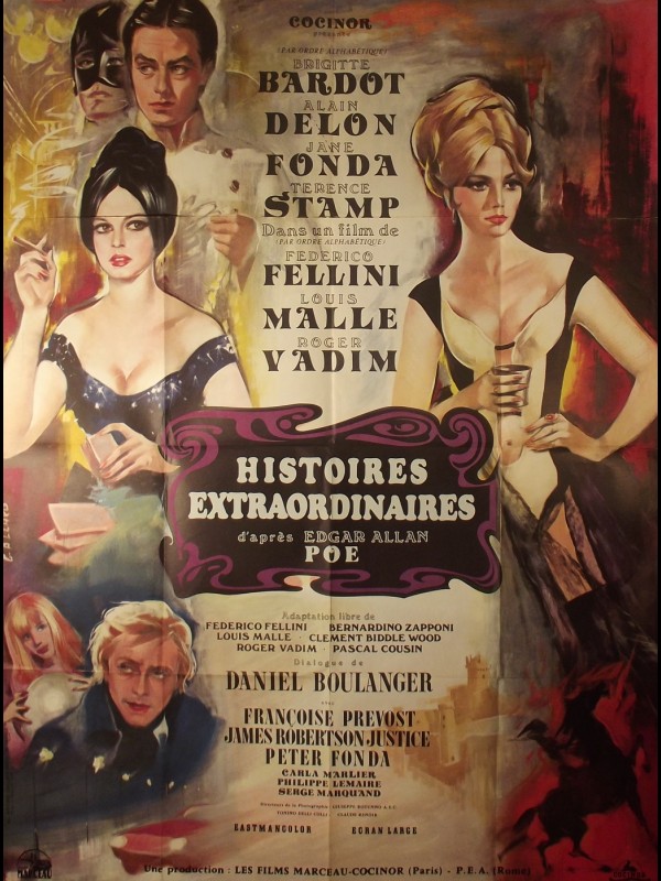 Affiche du film HISTOIRES EXTRAORDINAIRES