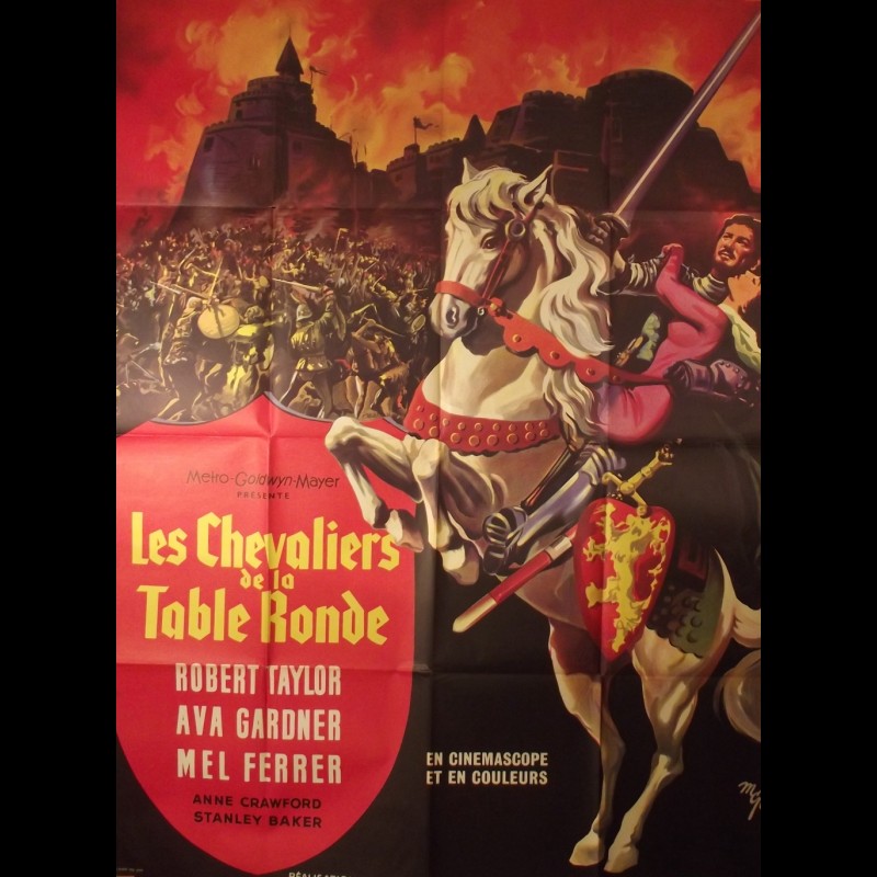 Les Chevalier De La Table Ronde Film Affiche du film LES CHEVALIERS DE LA TABLE RONDE - Titre originale