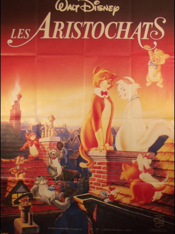 Affiche du film LES ARISTOCHATS - Titre originale : THE ARISTOCATS