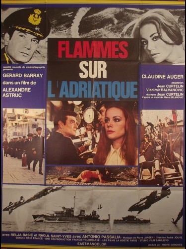 Affiche du film FLAMMES SUR L'ADRIATIQUE