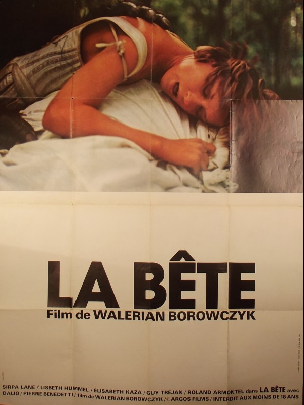 Affiche du film LA BETE