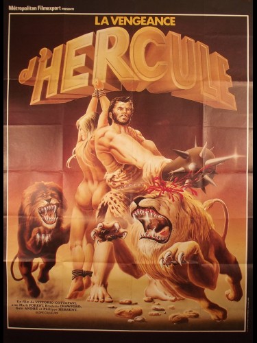 Affiche du film LA VENGEANCE D'HERCULE - Titre original : LA VENDETTA DI ERCOLE