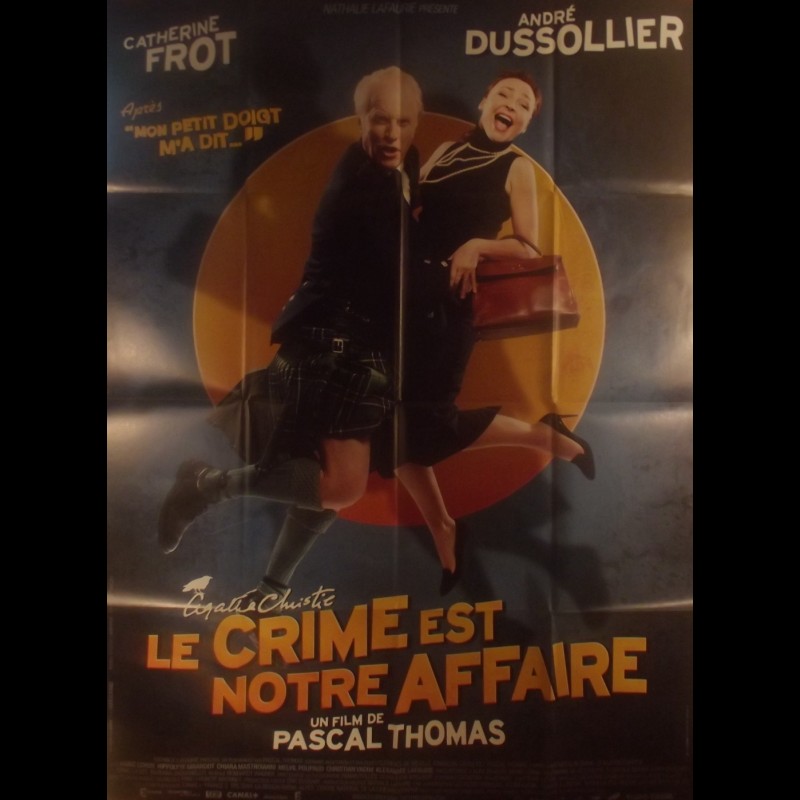 Le Crime Est Notre Affaire Agatha Christie Affiche du film LE CRIME EST NOTRE AFFAIRE - CINEMAFFICHE