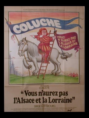 Affiche du film VOUS N'AUREZ PAS L'ALSACE ET LA LORRAINE