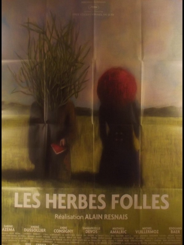 Affiche du film LES HERBES FOLLES