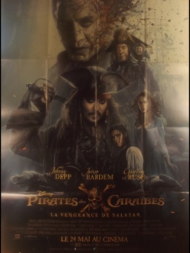 Affiche du film PIRATES DES CARAIBES - LA VENGEANCE DE SALAZAR