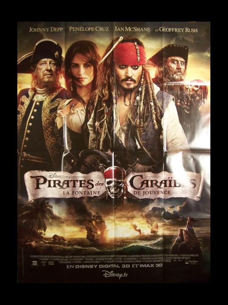 Pirate Des Caraïbes La Fontaine De Jouvence Streaming Affiche du film PIRATES DES CARAIBES - LA FONTAINE DE JOUVENCE
