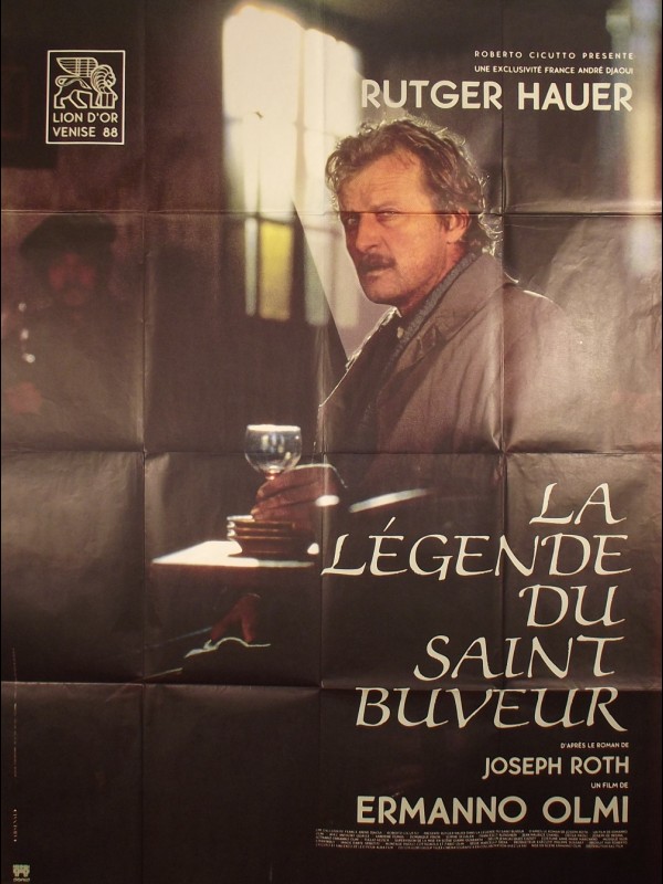 Affiche du film LA LEGENDE DU SAINT BUVEUR - Titre original : LA LEGGENDA DEL SANTO BEVITORE