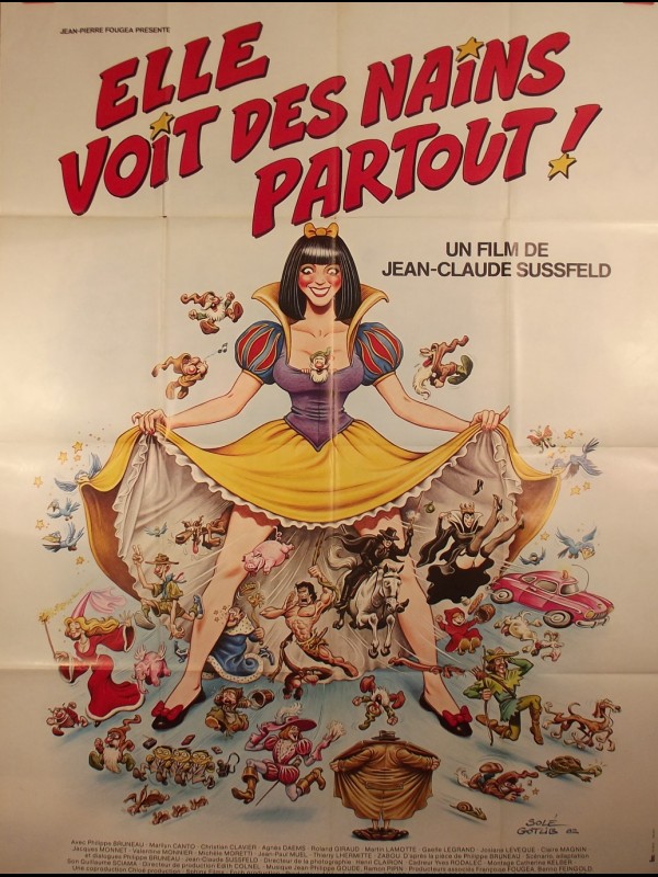 Affiche du film ELLE VOIT DES NAINS PARTOUT