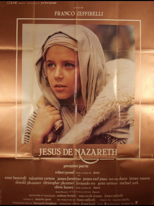 Affiche du film JESUS DE NAZARETH - PREMIERE PARTIE