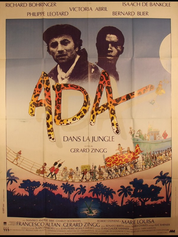 Affiche du film ADA DANS LA JUNGLE