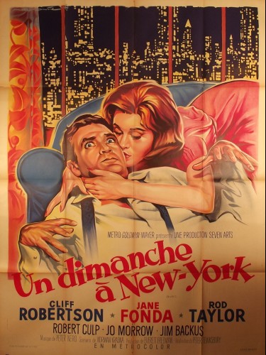 Affiche du film UN DIMANCHE A NEW YORK - Titre original : SUNDAY IN NEW YORK