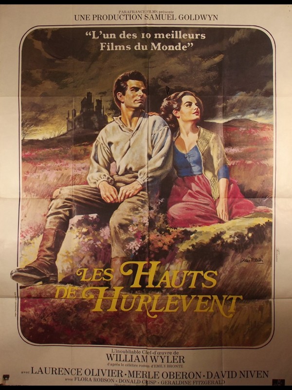 Affiche du film LES HAUTS DE HURLEVENT - Titre original : WUTHERING HEIGHTS
