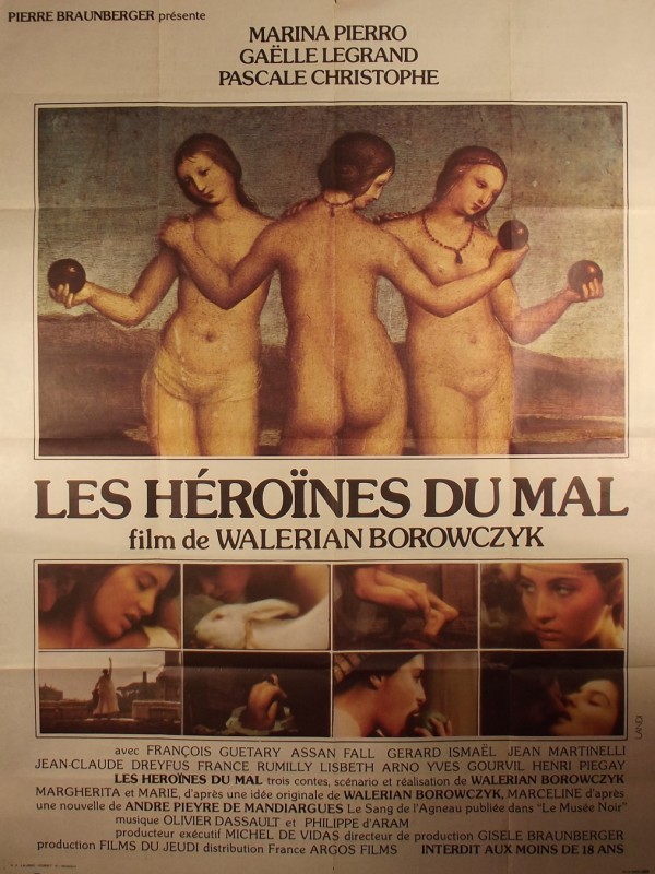 Affiche du film LES HEROINES DU MAL