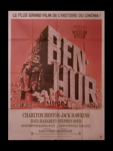 Affiche du film BEN HUR