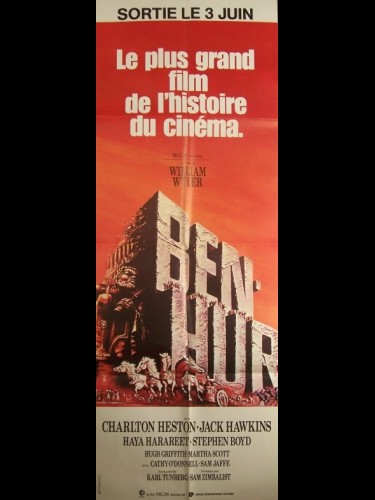 Affiche du film BEN HUR