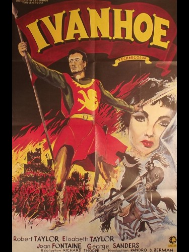 Affiche du film IVANHOE