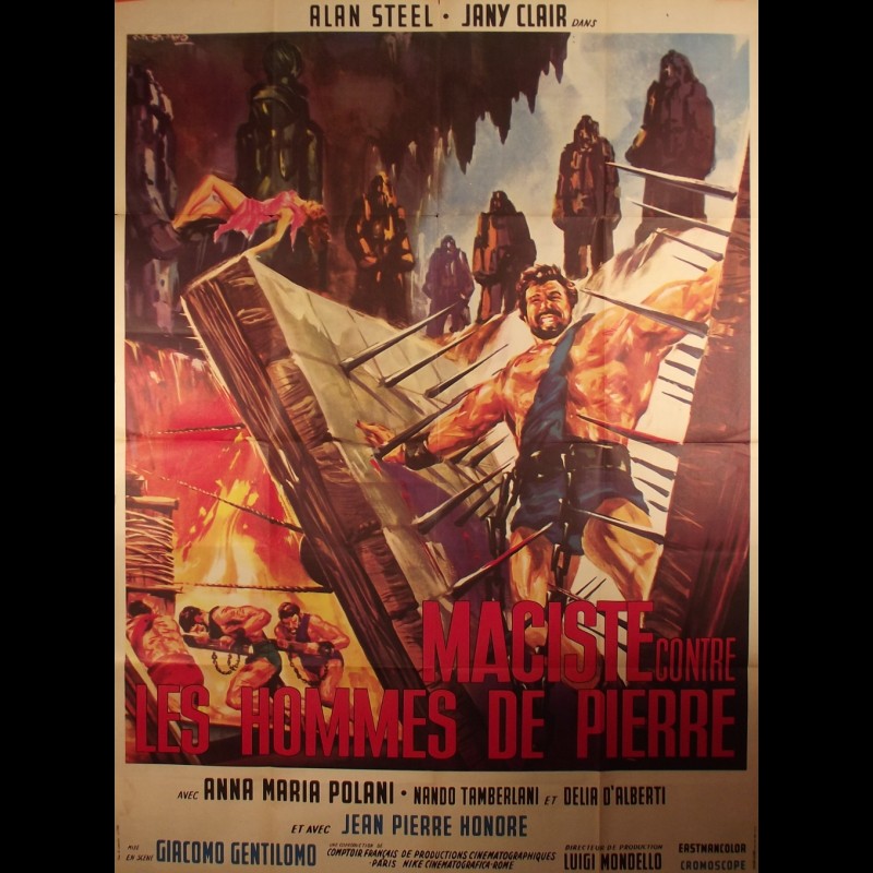 Maciste Contre Les Hommes De Pierre Affiche du film MACISTE CONTRE LES HOMMES DE PIERRE - Titre original