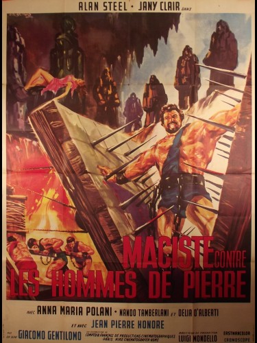 MACISTE CONTRE LES HOMMES DE PIERRE - Titre original : MACISTE E LA REGINA DI SAMAR