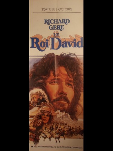 Affiche du film LE ROI DAVID - Titre original : KING DAVID
