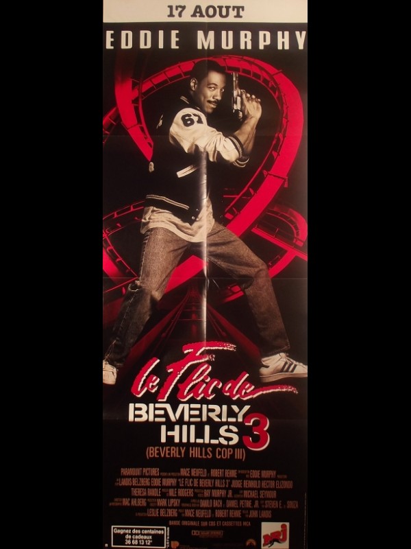 Affiche du film LE FLIC DE BEVERLY HILLS 3 - Titre original : BEVERLY HILLS COP 3