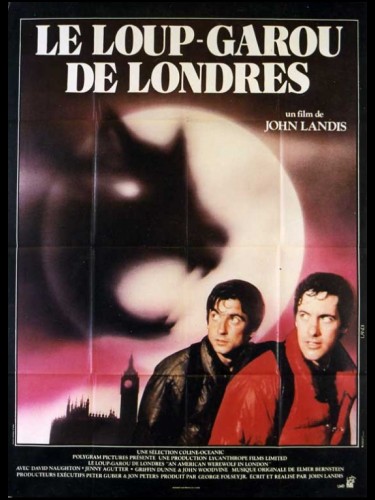 Affiche du film LE LOUP GAROU DE LONDRES - AN AMERICAN WEREWOLF IN LONDON