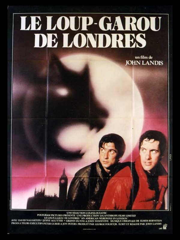 Affiche du film LE LOUP GAROU DE LONDRES - AN AMERICAN WEREWOLF IN LONDON