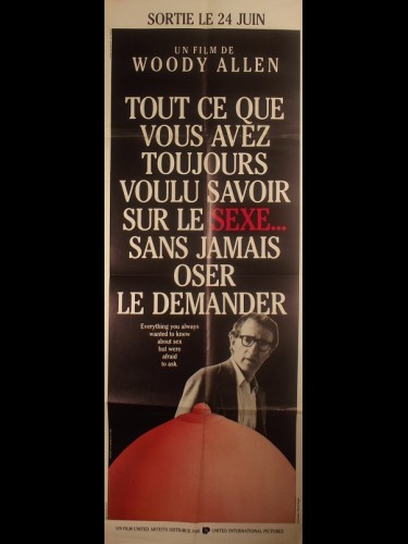 Affiche du film TOUT CE QUE VOUS AVEZ TOUJOURS VOULU SAVOIR SUR LE SEXE SANS JAMAIS OSER LE DEMANDER