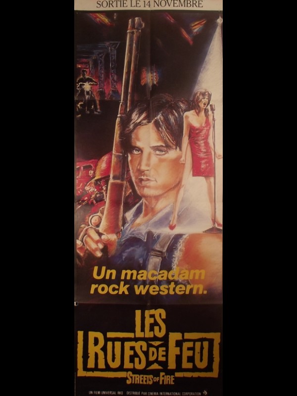 Affiche du film LES RUES DE FEU