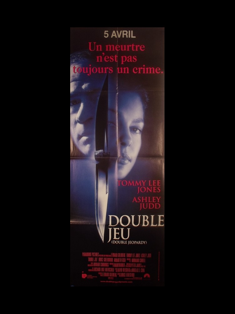 Affiche du film « DOUBLE JEU - Titre original : DOUBLE JEOPARDY »