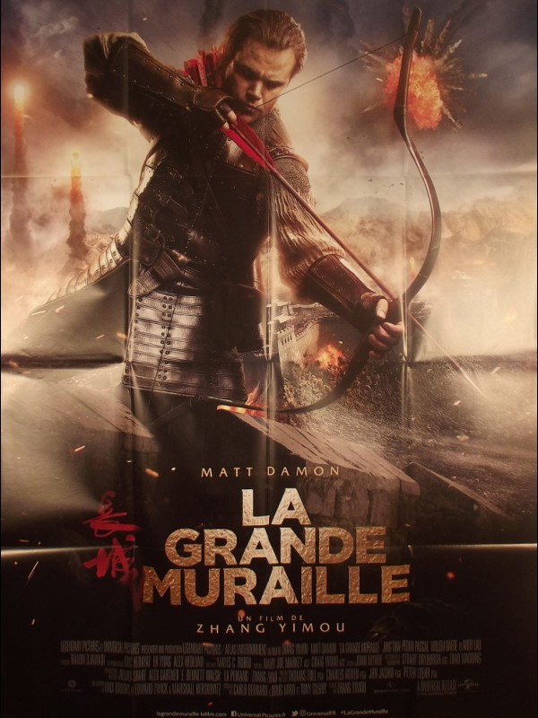 Affiche du film LA GRANDE MURAILLE - Titre original : THE GREAT WALL